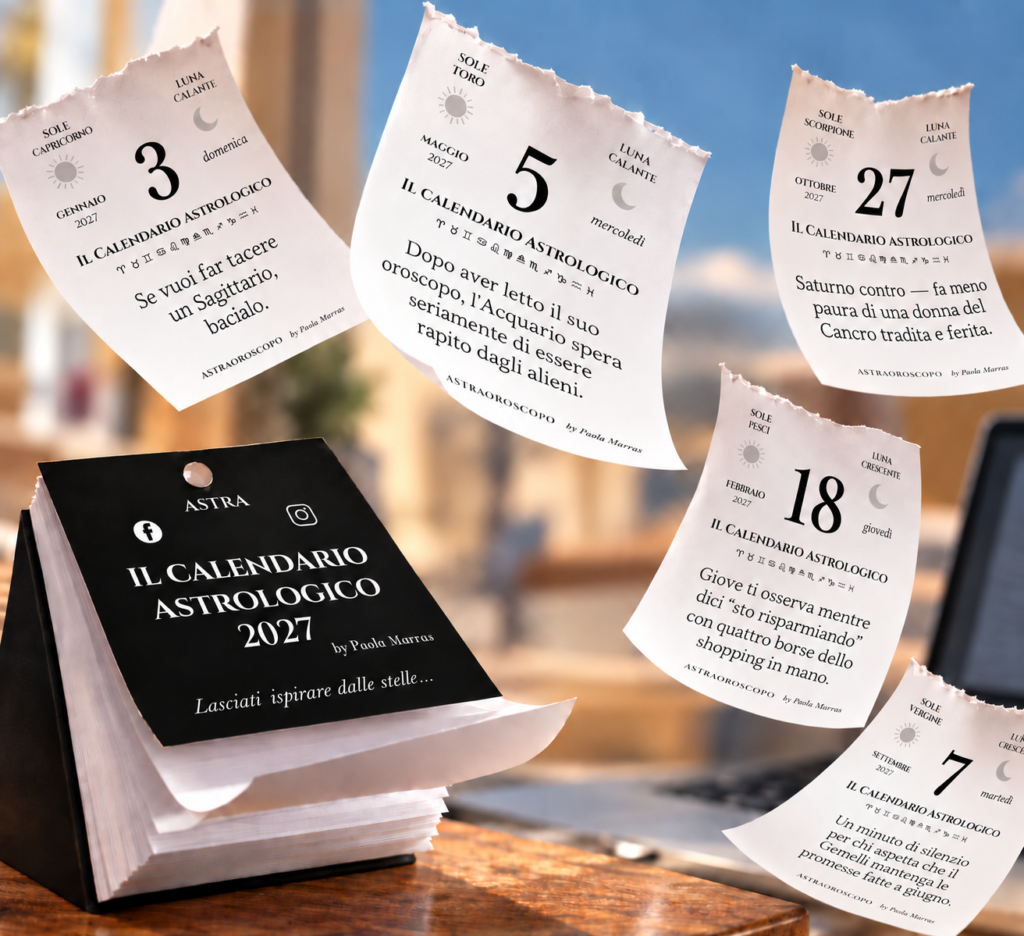 ASTRA Il calendario da Tavolo 2027